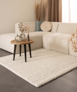 Square thick rug - Shaggy Trend ivory - sfeer, thumbnail