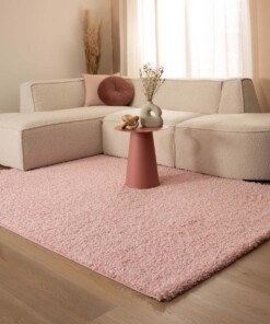 Thick rug - Shaggy Trend light pink - sfeer