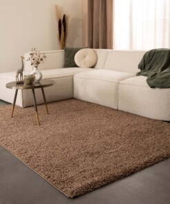 Thick rug - Shaggy Trend mocha - sfeer, thumbnail