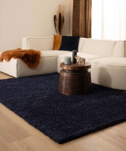 Thick rug - Shaggy Trend navy blue - sfeer, thumbnail