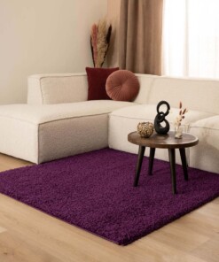 Square thick rug - Shaggy Trend purple - sfeer, thumbnail