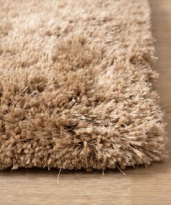 Shaggy rug - Meadow beige - close up, thumbnail