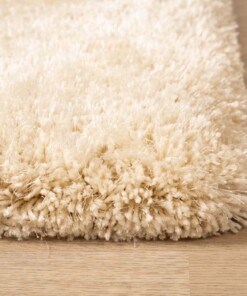 Shaggy rug - Meadow ivory - close up, thumbnail