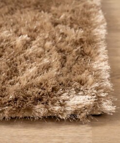 Shaggy rug - Spark beige - close up, thumbnail