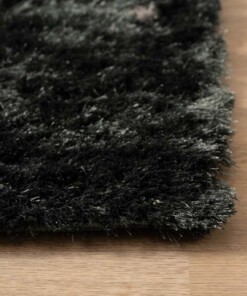 Shaggy rug - Spark blue - close up, thumbnail