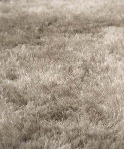Shaggy rug - Spark silver - close up, thumbnail