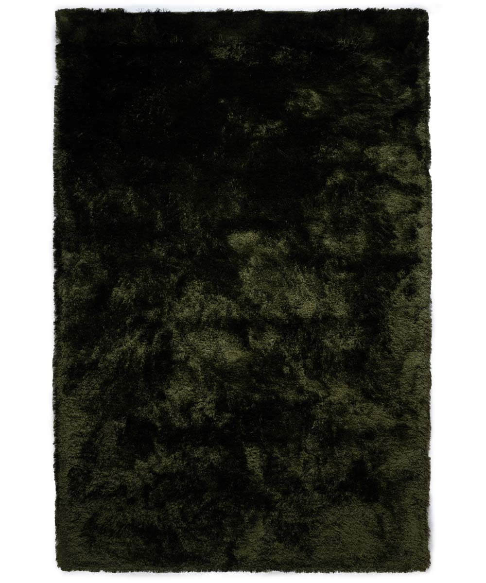 Shaggy rug - Spark olive green - overzicht Shaggy rug - Spark olive green - overzicht