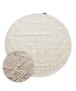 Round outdoor rug - Var white - overzicht, thumbnail