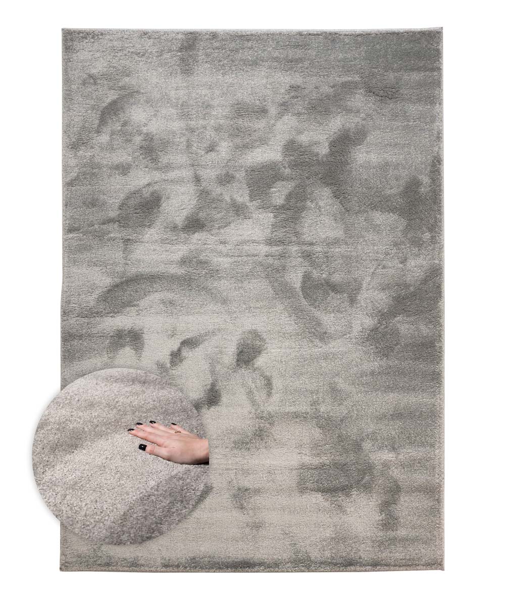 Velvet rug - Flair grey - overzicht