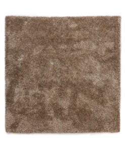 Square Thick Velvet Rug - Posh Beige - overzicht, thumbnail