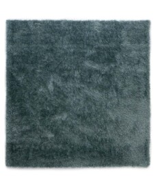 Square velvet rug - Posh blue - overzicht, thumbnail
