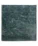Square velvet rug - Posh blue - overzicht, thumbnail