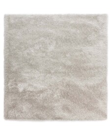 Square velvet rug - Posh light silver - overzicht, thumbnail