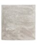 Square velvet rug - Posh light silver - overzicht, thumbnail