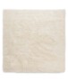 Square velvet rug - Posh white - overzicht, thumbnail