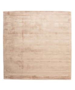 Square viscose rug - Glamour beige - overzicht, thumbnail