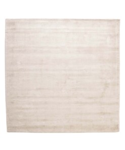 Square viscose rug - Glamour ivory - overzicht