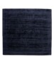 Square viscose rug - Glamour navy blue - overzicht, thumbnail