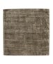 Square viscose rug - Glamour olive green - overzicht, thumbnail