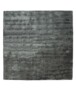 Square viscose rug - Pearl blue - overzicht, thumbnail