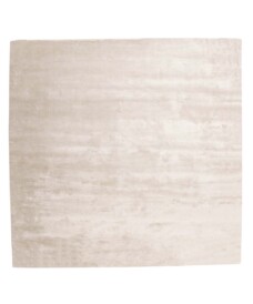 Square viscose rug - Pearl ivory - overzicht, thumbnail