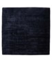 Square viscose rug - Pearl navy blue - overzicht, thumbnail