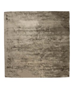 Square viscose rug - Pearl olive green - overzicht, thumbnail