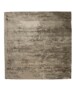 Square viscose rug - Pearl olive green - overzicht, thumbnail