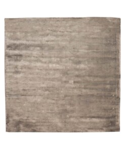 Square viscose rug - Pearl silver - overzicht