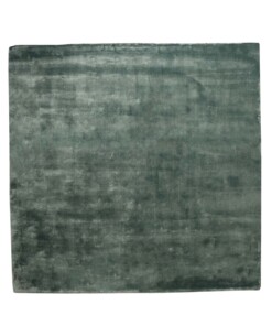 Square viscose rug - Pearl azure blue - overzicht, thumbnail