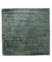 Square viscose rug - Pearl azure blue - overzicht, thumbnail