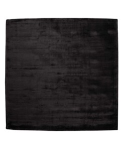 Square viscose rug - Pearl black - overzicht, thumbnail