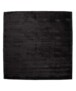 Square viscose rug - Pearl black - overzicht, thumbnail