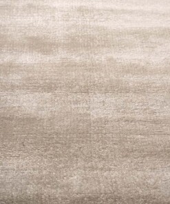 Round viscose rug - Glamour ivory - close up