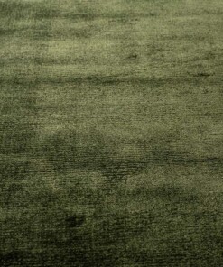 Viscose rug - Glamour green - close up