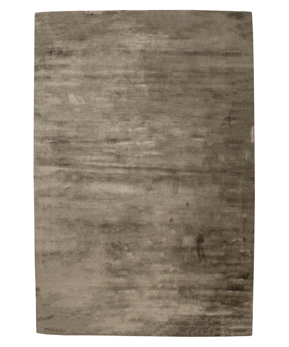 Viscose rug - Pearl olive green - overzicht, thumbnail