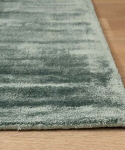 Viscose rug - Pearl azure blue - close up, thumbnail Viscose rug - Pearl azure blue - close up, thumbnail