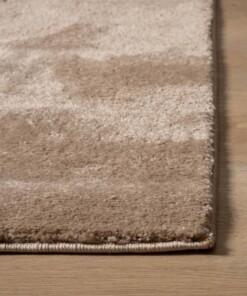 Velvet rug - Flair beige - close up, thumbnail