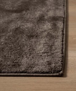 Velvet rug - Flair taupe - close up, thumbnail