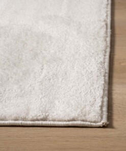 Velvet rug - Flair white - close up, thumbnail