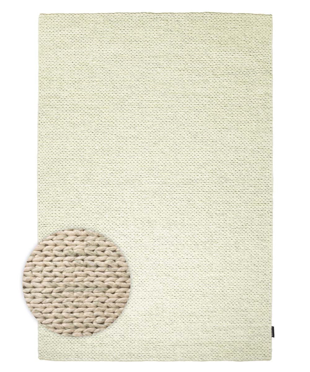 Wool rug - Hyssing mint green - overzicht