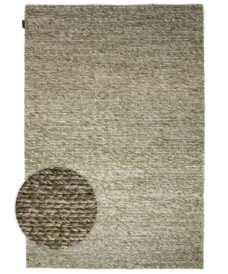 Wool rug - Hyssing olive green - overzicht, thumbnail
