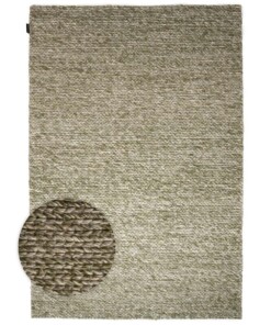 Wool rug - Hyssing olive green - overzicht, thumbnail