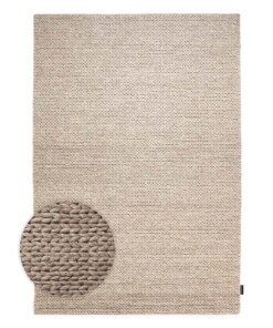Wool rug - Hyssing sand color - overzicht, thumbnail
