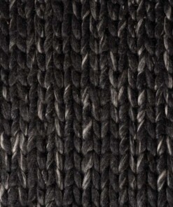 Wool rug - Hyssing black - close up, thumbnail
