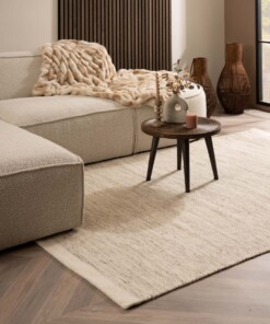 Wool rug - Ulstein white/grey