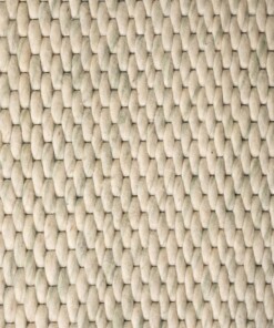 Wool rug - Vridning mint green - close up, thumbnail