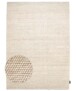 Wool rug - Fjell white - overzicht, thumbnail
