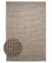 Wool rug - Løkke sand color - overzicht, thumbnail