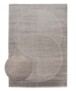 Scandinavian rug - Contour Circle grey - overzicht, thumbnail
